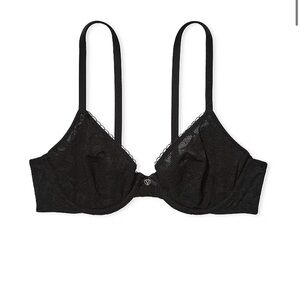 Body by Victoria invisible lift minimiser bra black lace 34b